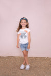 Denim short AOP - Summer Denims - Bubbles & Bo