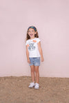 Denim short AOP - Summer Denims - Bubbles & Bo