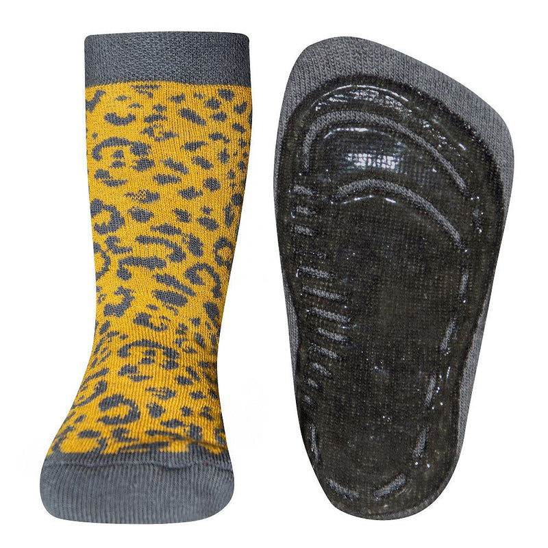 Ewers Anti-slip sokken Softstep AOP leo - Bubbles & Bo
