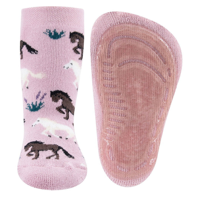 Ewers Anti-slip sokken Softstep Horses - Bubbles & Bo
