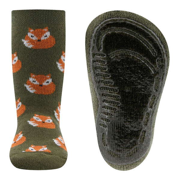 Ewers Anti-slip sokken Softstep Vos - Bubbles & Bo