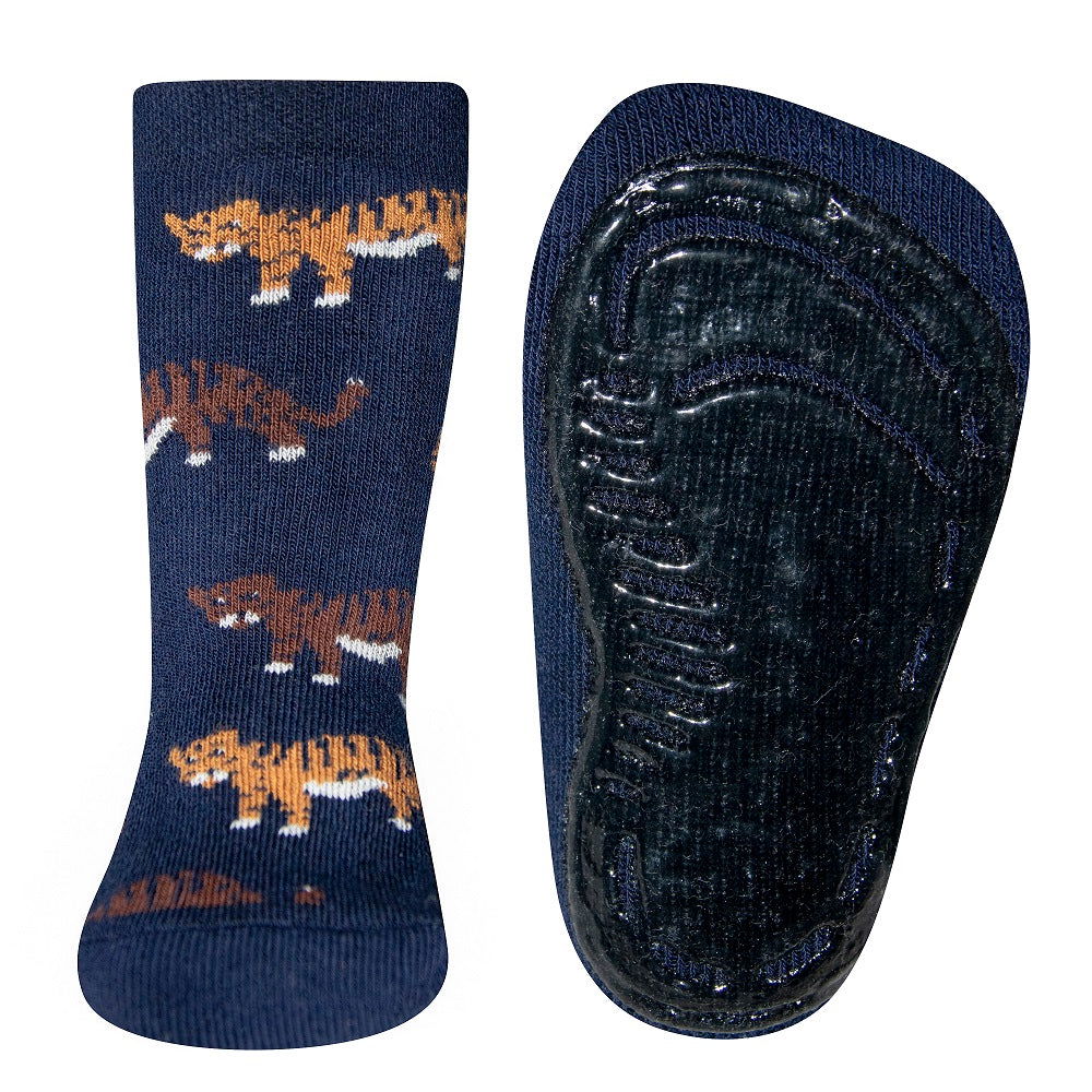 Ewers Anti-slipsokken Tijgers navy