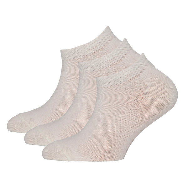 Ewers Sneaker sokken wit 3-pack