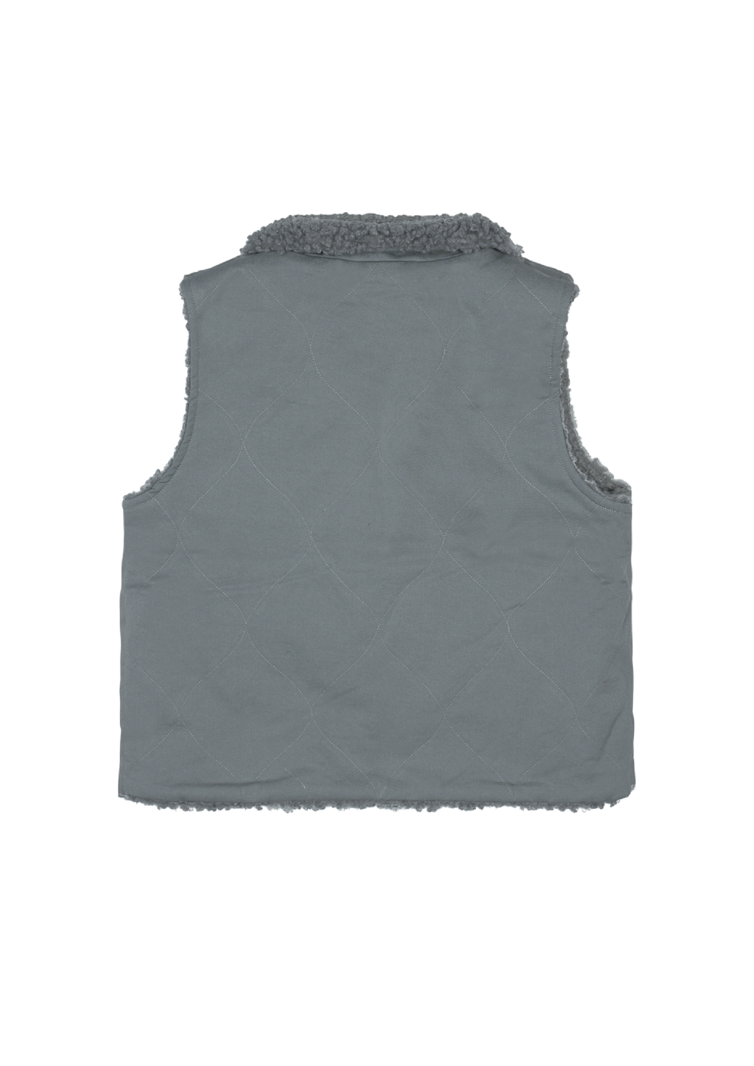 Baje Studio Eyot bodywarmer greyish blue