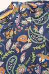 Meisjes Crepe Jersey Top With Aop Paisley van Like Flo in de kleur Paisley in maat 140.