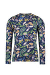 Meisjes Crepe Jersey Top With Aop Paisley van Like Flo in de kleur Paisley in maat 140.
