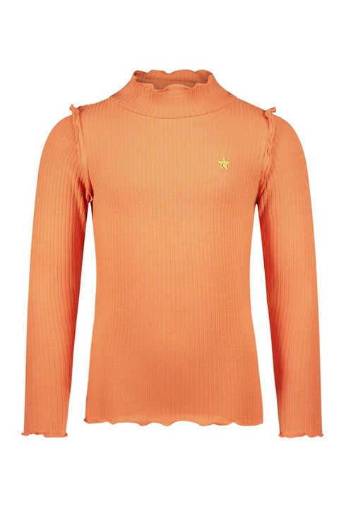 Like Flo Solid Rib Rollneck