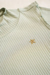 Meisjes Solid Rib Rollneck van Like Flo in de kleur Pistache in maat 140.