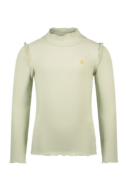 Like Flo Solid Rib Rollneck