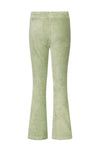 Meisjes Rib Velours Flared Pants van Like Flo in de kleur Pistache in maat 140.