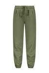 Meisjes Lyocell Twill Pants van Like Flo in de kleur Army in maat 140.