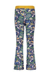 Meisjes Crepe Jersey Flare Pants With Aop Paisley van Like Flo in de kleur Paisley in maat 140.