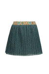 Like Flo Glitter Plisse Skirt