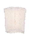 Meisjes Feather Gilet van Like Flo in de kleur Off white in maat 134-140.