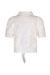 Like Flo 3D Flower Knot Blouse