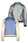 Like Flo Satin Bomber Reversible