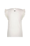 Like Flo Slub Jersey Tee Fancy Mesh