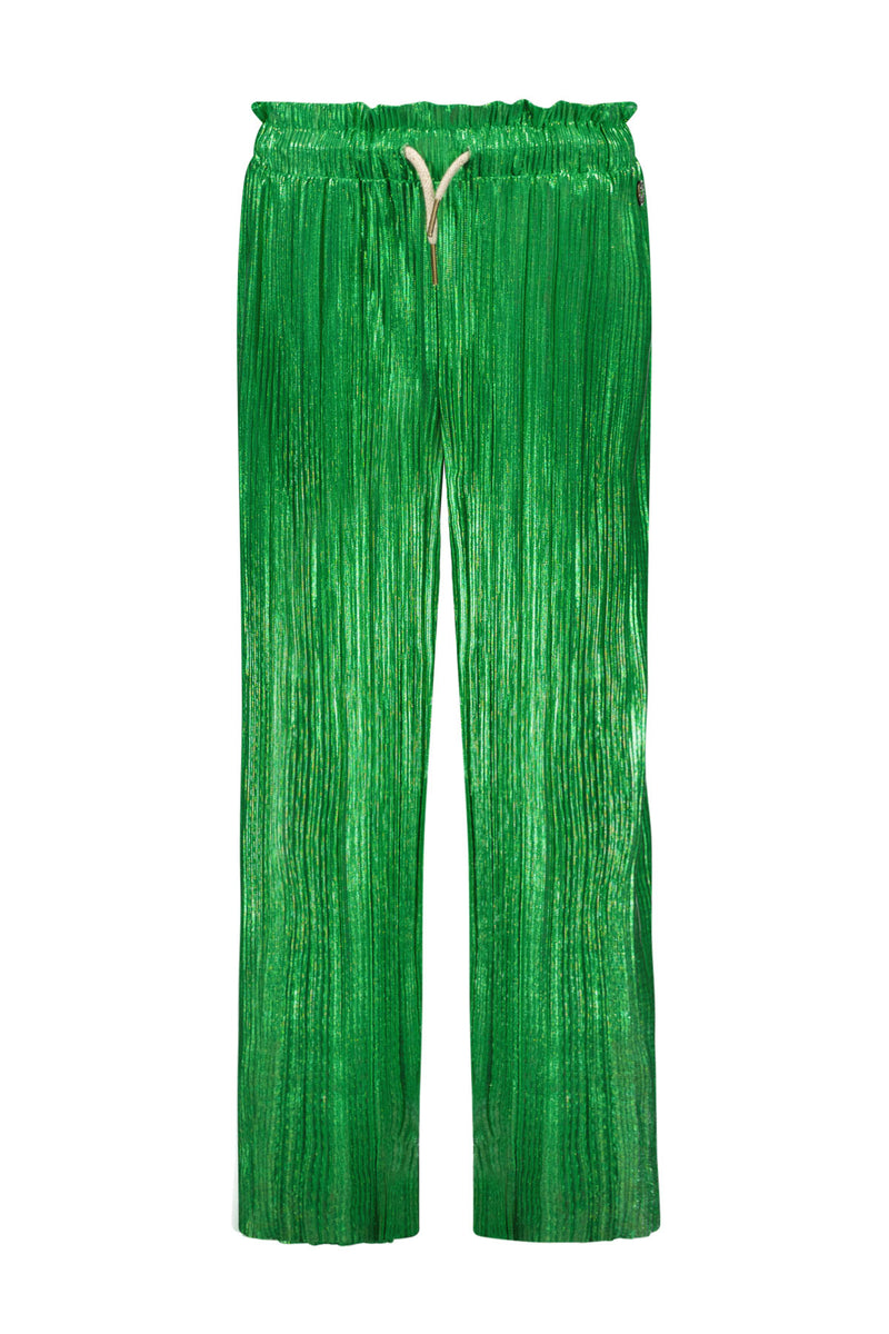 Like Flo Metallic Plisse Pants