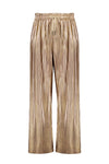 Like Flo Metallic Plisse Pants