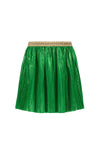 Like Flo Metallic Plisse Skirt