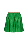 Like Flo Metallic Plisse Skirt