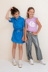 Like Flo Broidery Anglais Flower Skirt