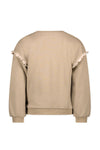 Like Flo Danee girls sweater with ruffles on sleeves