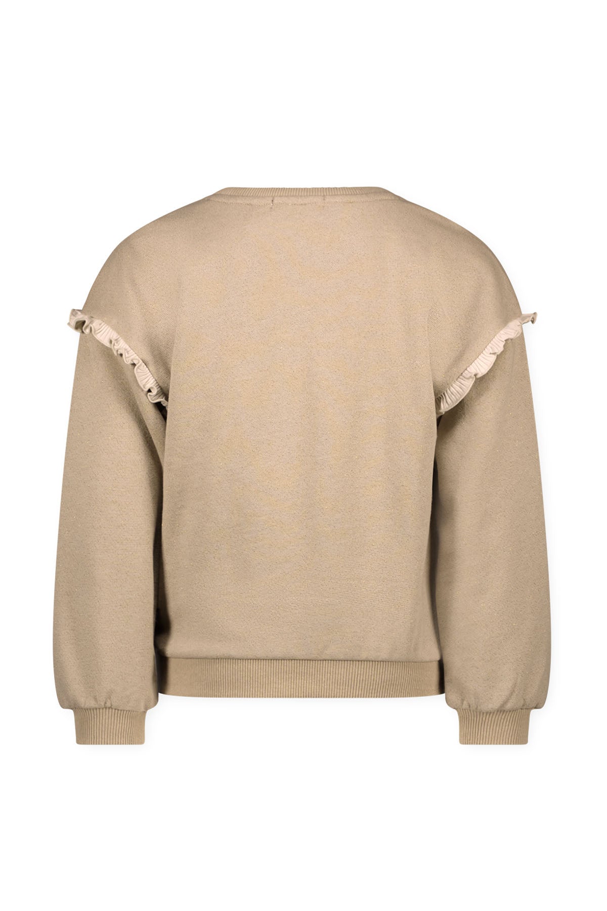 Like Flo Danee girls sweater with ruffles on sleeves