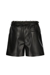 Like Flo Fay-Linn fake leather short with shell belt