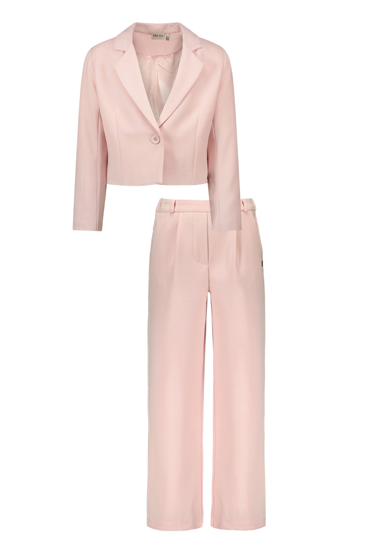 Meisjes BELLA 2-piece suit van Like Flo in de kleur Lt pink in maat 140.