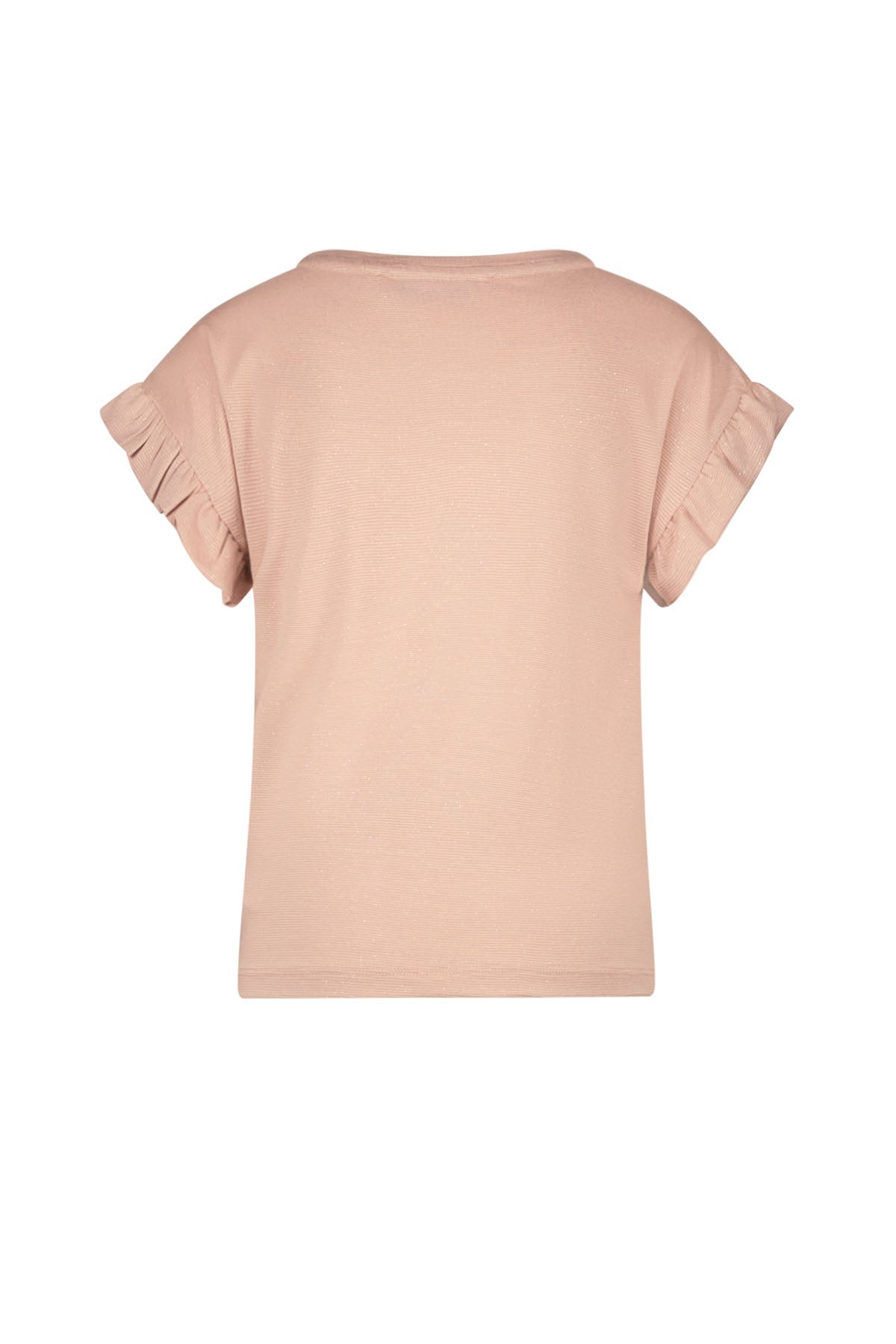 Like Flo EMILE glitter shirt with ruffle sleeve