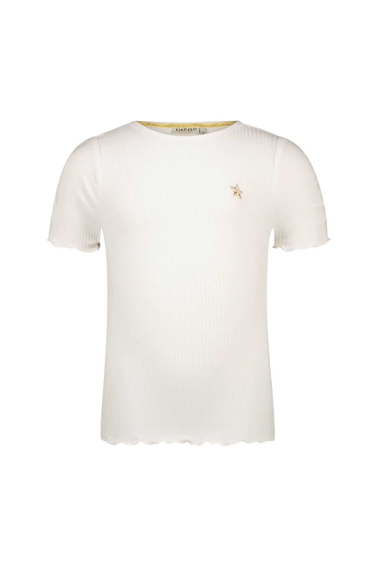 Like Flo Elise Rib Ss Shirt