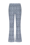 Like Flo Floor Jacquard Jersey Flared Pants