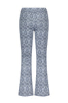 Like Flo Floor Jacquard Jersey Flared Pants
