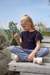 Like Flo Floor Jacquard Jersey Flared Pants