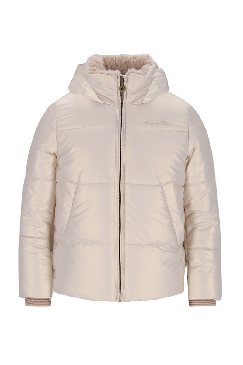 Like Flo Aelin short fancy hooded jacket