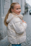 Like Flo Aelin short fancy hooded jacket