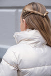 Like Flo Aelin short fancy hooded jacket