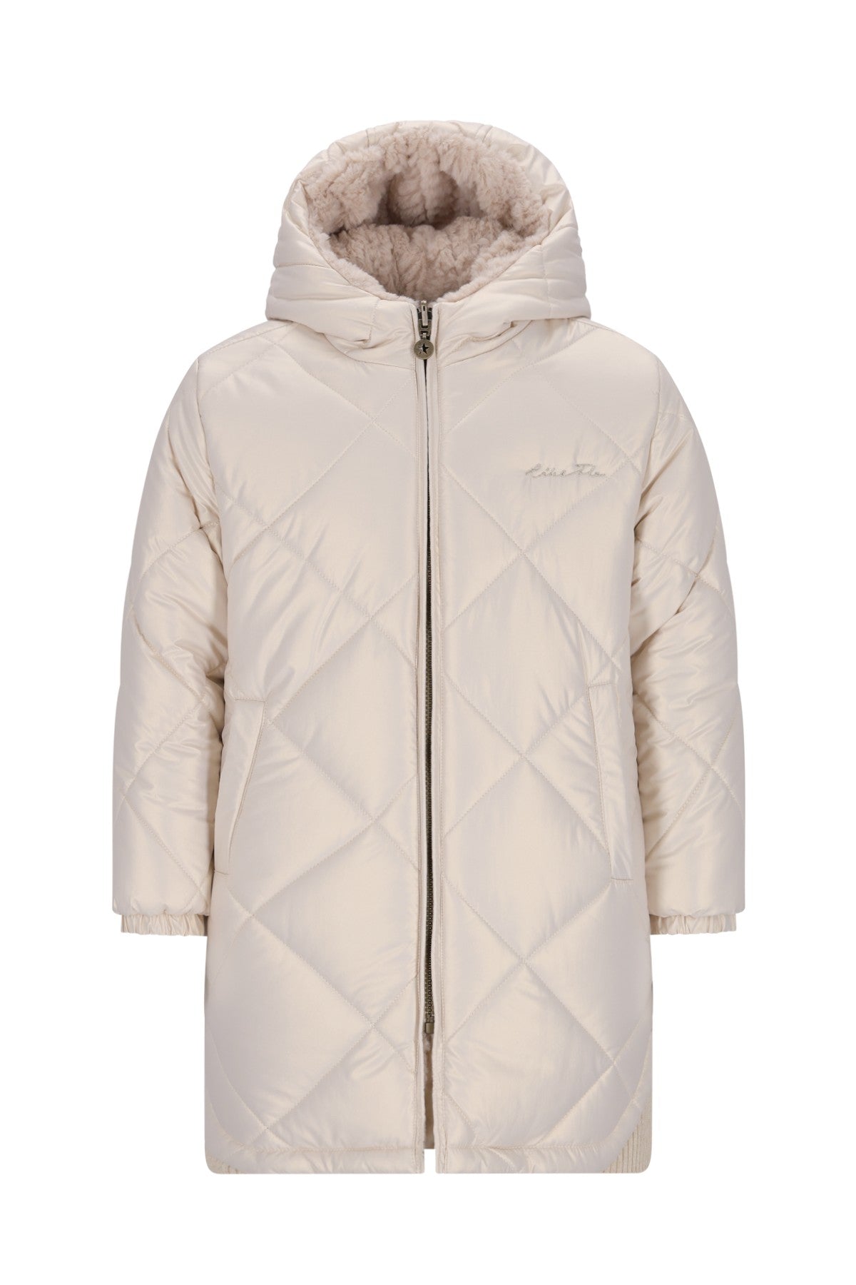 Like Flo Ariana reversible hooded long jacket