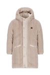 Like Flo Ariana reversible hooded long jacket