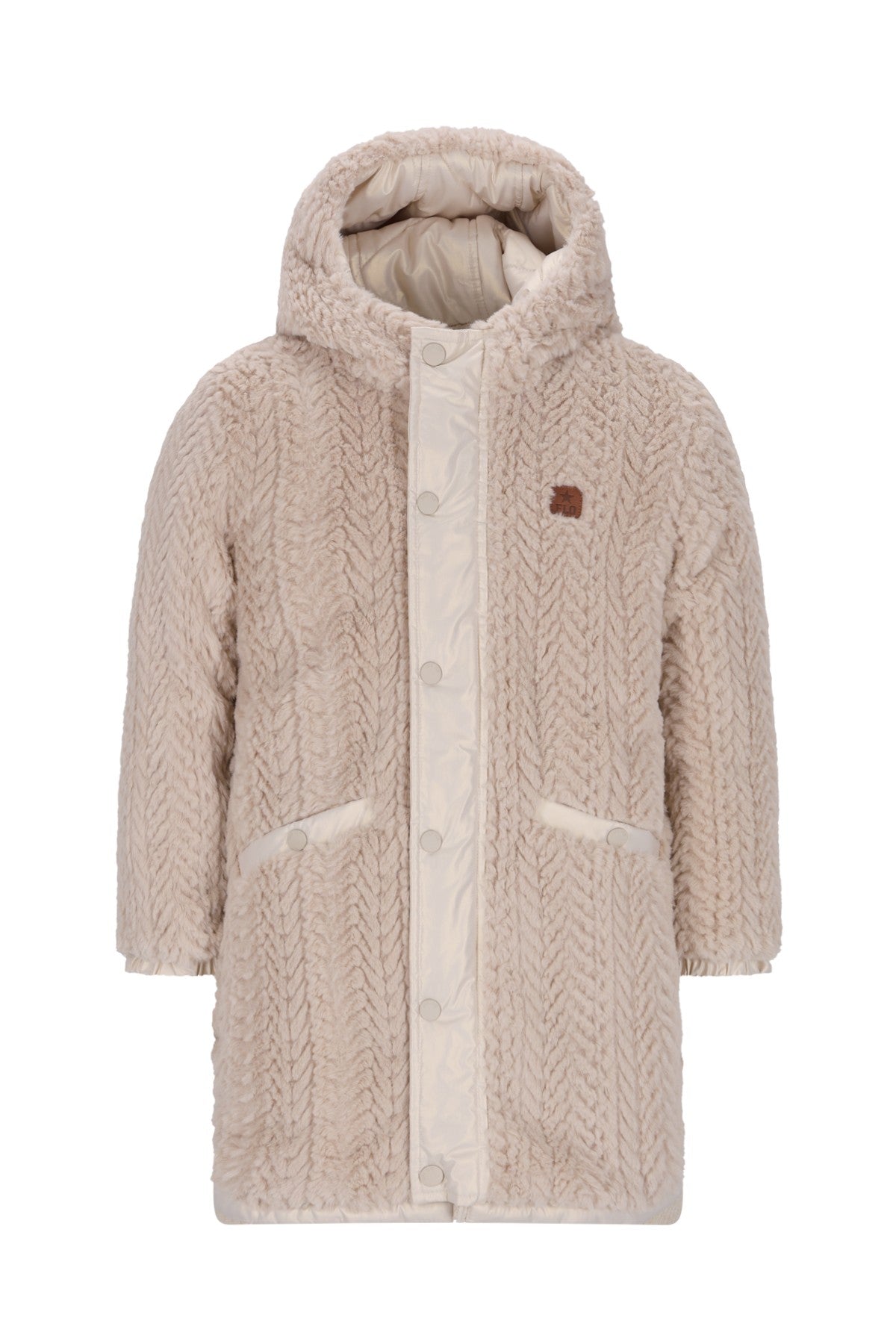 Like Flo Ariana reversible hooded long jacket