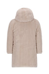 Like Flo Ariana reversible hooded long jacket