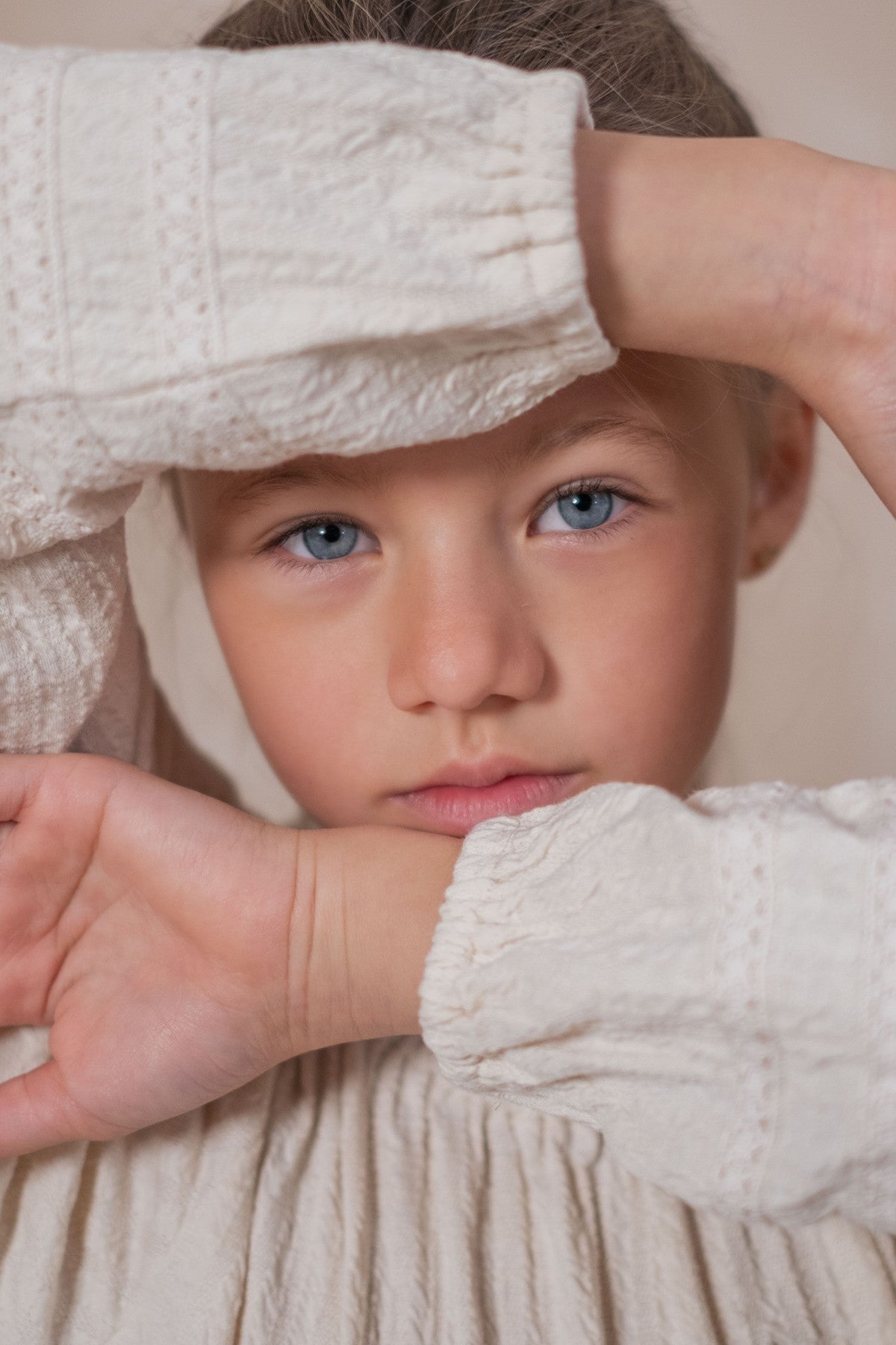 Like Flo Eli jacquard jersey blouse