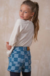 Like Flo Eli jacquard jersey blouse