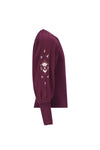 Like Flo Eloise top with rib body and balloon sleeves