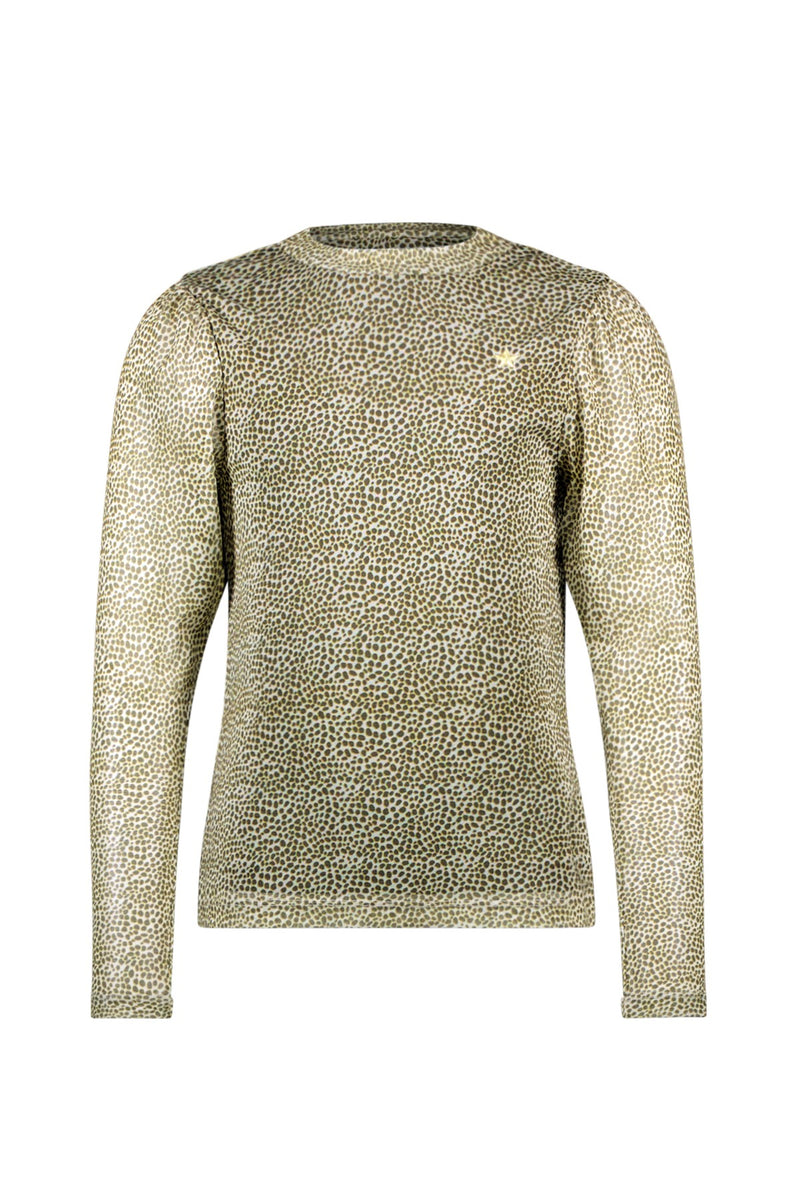 Like Flo Estee AOP mesh top