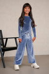 Like Flo Esmay velvet top
