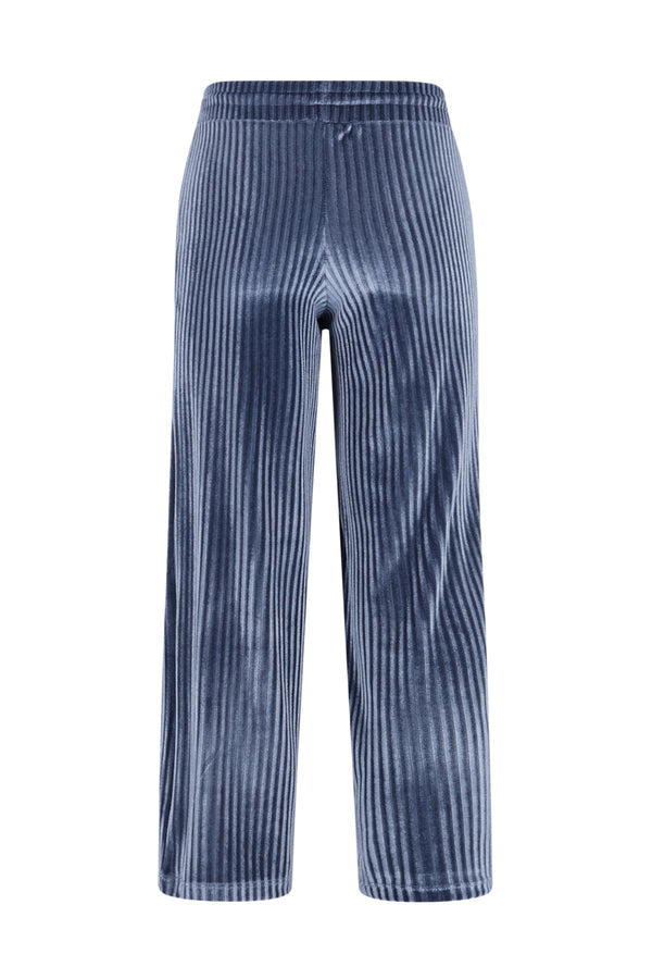 Like Flo Fem velvet wide leg pants