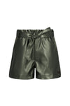 Like Flo Fay-Linn fake leather short with shell belt