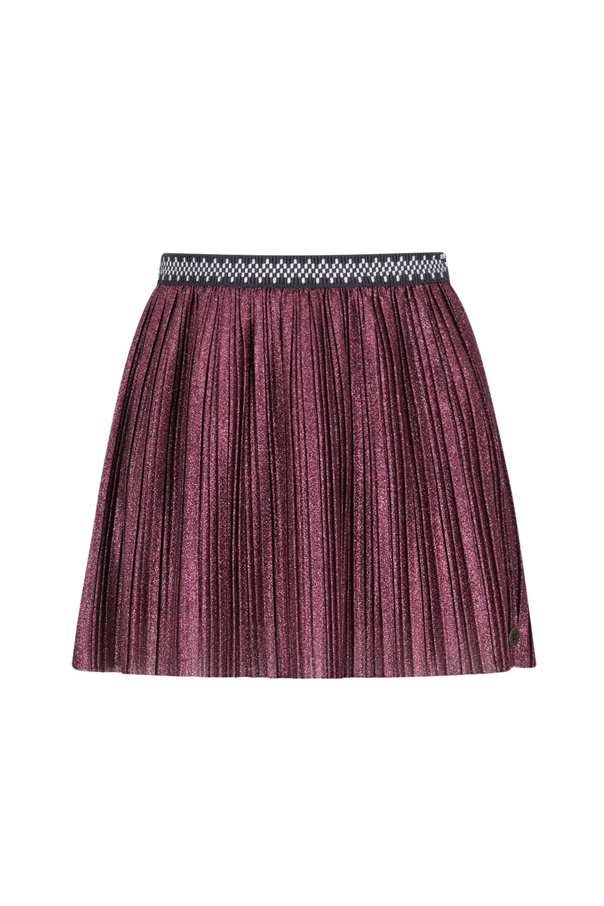 Like Flo Solly plissé glitter skirt